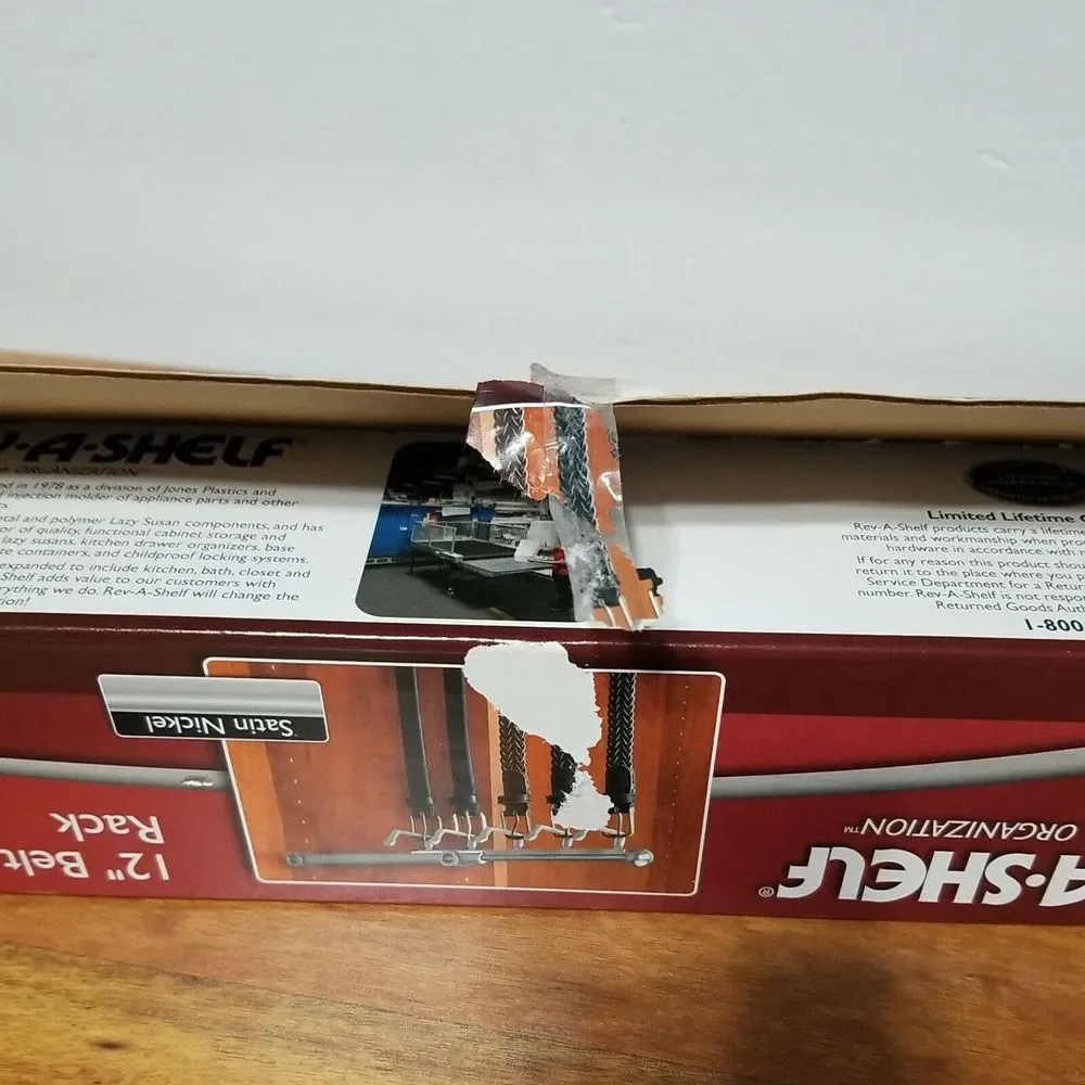 Rev-A-Shelf Belt Scarf Rack 12